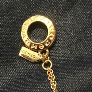 Coach Gold bracelet, worn once, toggle clasp